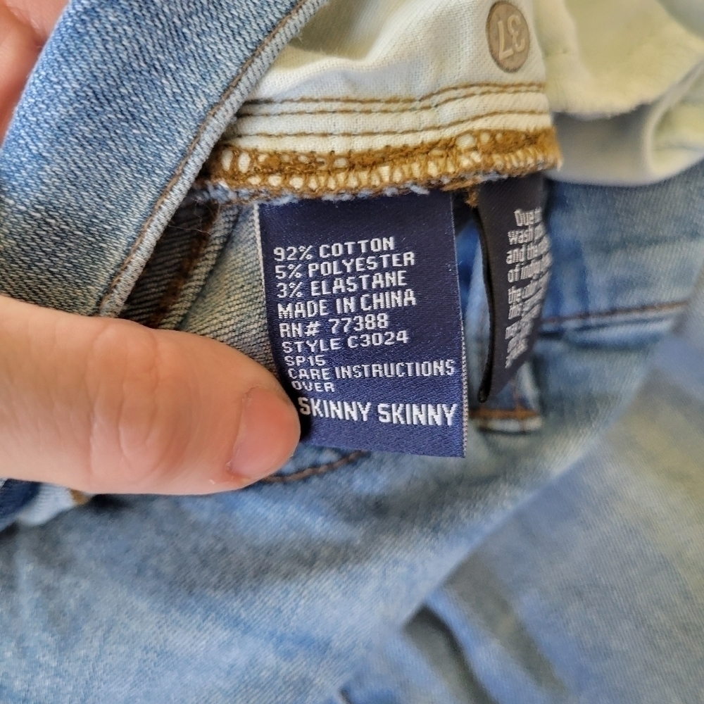 Madewell skinny skinny light wash jeans 27 - Picture 7 of 13